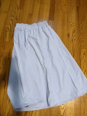 lululemon athletica Light Blue A-Line Skirt with Elastic Waistband